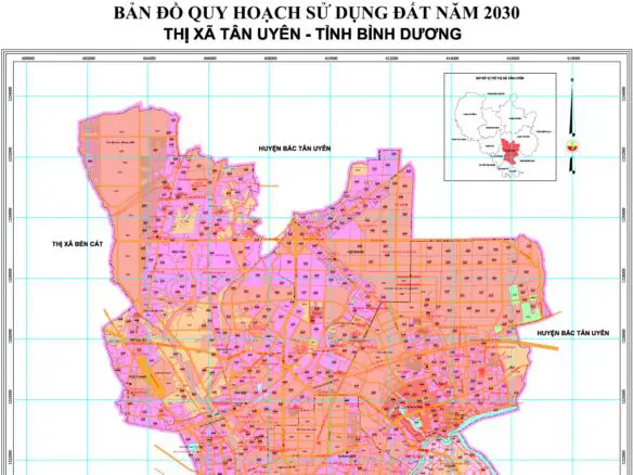 Các loại bản đồ quy hoạch 500, 2.000, 5.000 và cách đọc bản đồ quy hoạch đất